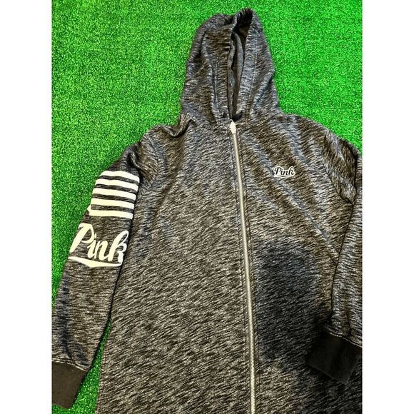 Victoria's Secret PINK oversized hoodie jacket size S - Picture 2 of 9